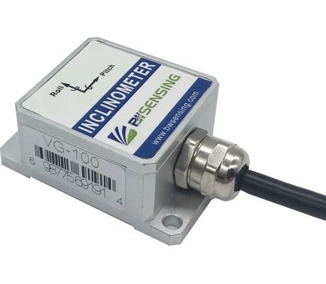 Dc 5-12v Dynamic Inclinometer Accuracy 2° Dynamic 0.2° Static M12 Connector Interface