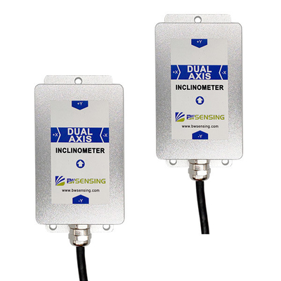 BWS5000E Digital Output Dual Axis Inclinometer Tiltmeter Accuracy 0.001°