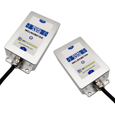 BWS2700 High-Precision Modbus Dual Axis Inclinometer Tiltmeter Accuracy 0.001°